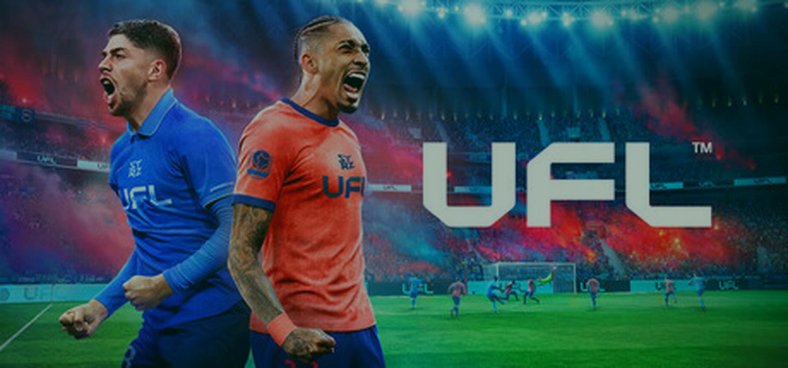 UFL · Mobile — Quick Play 4-player rooms · Create or join teams